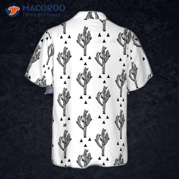 Corrected: Cactus Seamless Pattern Hawaiian Shirt