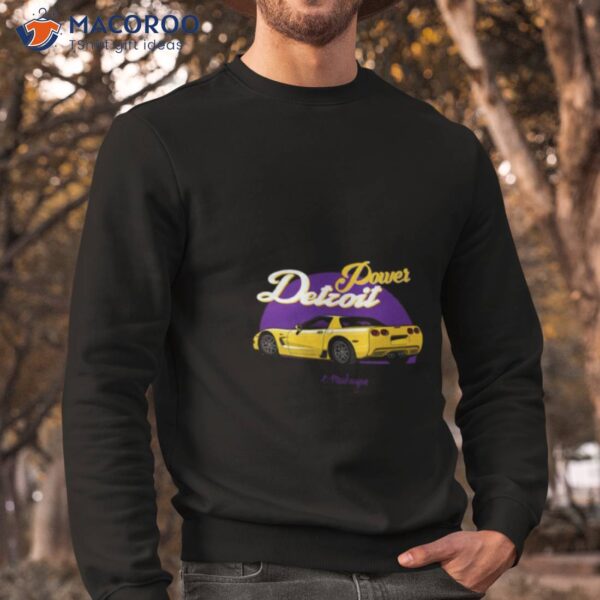 Corvette C5 Yellow Vintage Car Shirt