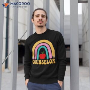 counselor rainbow pencil back to school appreciation shirt sweatshirt 1