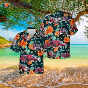 County Of Orange Fire And Ems Hawaiian Shirt