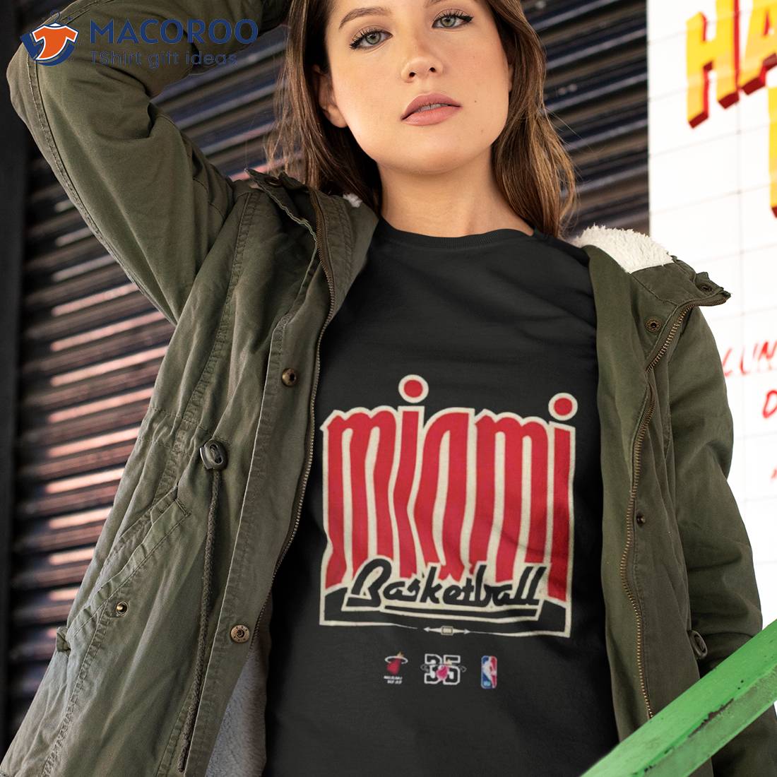 Court Culture Classic Miami Basketball Shirt Court Culture Classic Miami Basketball Shirt