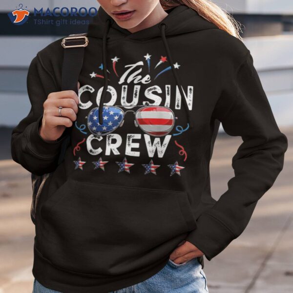 Cousin Crew 4th Of July Patriotic American Family Matching Shirt
