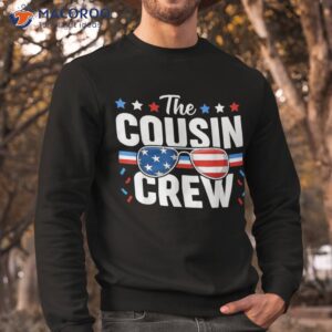 cousin crew 4th of july patriotic american family matching shirt sweatshirt