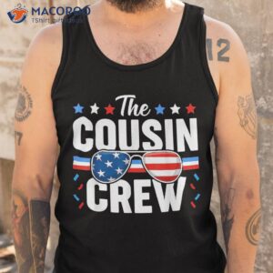 cousin crew 4th of july patriotic american family matching shirt tank top