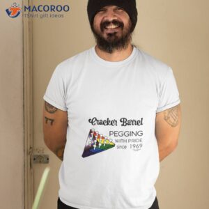 Cracker Barrel Pegging With Pride Since 1969 Shirt