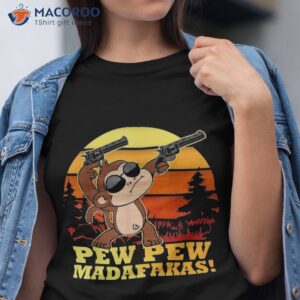 crazy monkey pew madafakas funny vintage monke shirt tshirt