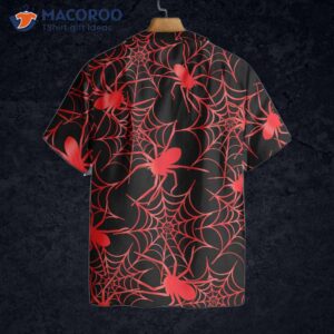 Creepy Spider Halloween Hawaiian Shirt