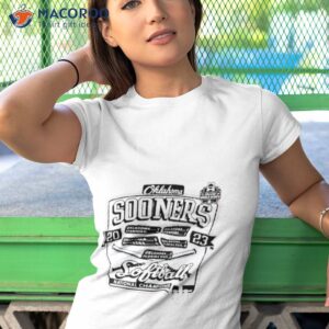 crimson oklahoma sooners 2023 ncaa softball womens college world series champions shirt tshirt 1