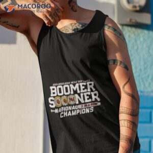 crimson oklahoma sooners three peat ncaa softball national champions shirt tank top 1