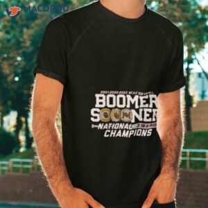 crimson oklahoma sooners three peat ncaa softball national champions shirt tshirt