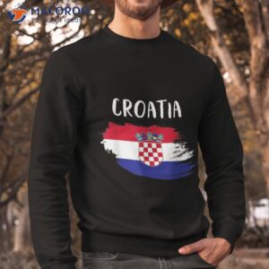 croatia indepedence day flag shirt sweatshirt