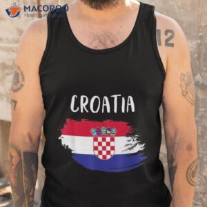 croatia indepedence day flag shirt tank top