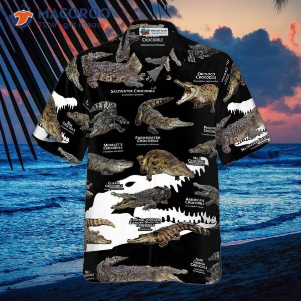 Crocodiles Of The World Shirt For Hawaiian