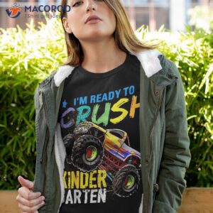 crush kindergarten monster truck back to school boys gift shirt tshirt 4