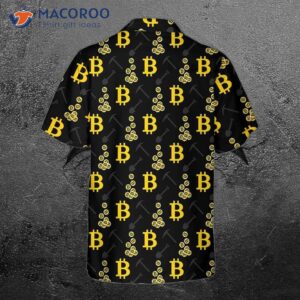 cryptocurrency bitcoin miner hawaiian shirt black and yellow shirt for amp 1