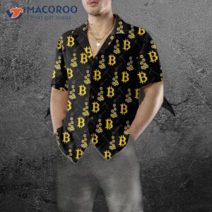 cryptocurrency bitcoin miner hawaiian shirt black and yellow shirt for amp 3