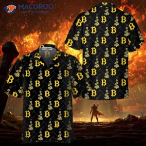 cryptocurrency bitcoin miner hawaiian shirt black and yellow shirt for amp 4