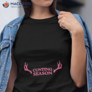 Cunting Season Ii Antlers Shirt