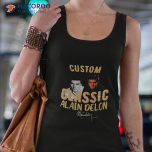 custom classic alain delon maindely signature shirt tank top 4