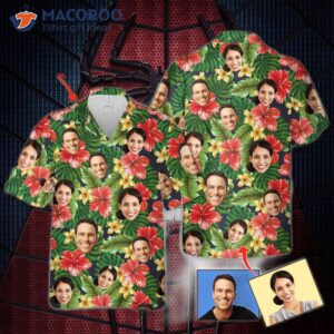 Custom Pattern And Face Hawaiian Shirt