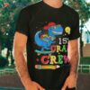 Cute 1st Grade Crew Dinosaur Back To School First Kid Shirt