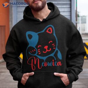 cute 4th of july meowica shirt hoodie