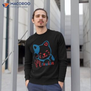 cute 4th of july meowica shirt sweatshirt 1