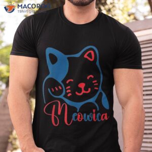 Cute 4th Of July Meowica Shirt