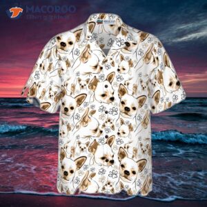 cute chihuahua hawaiian shirt for 2