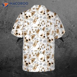 cute chihuahua hawaiian shirt for 3