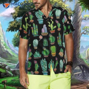 cute colorful hawaiian cactus shirt 3