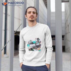 cute graffiti cat breeds shirt sweatshirt 1