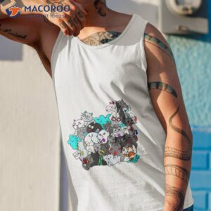 cute graffiti cat breeds shirt tank top 1