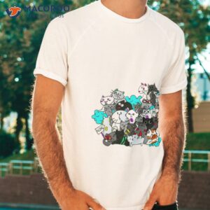 cute graffiti cat breeds shirt tshirt