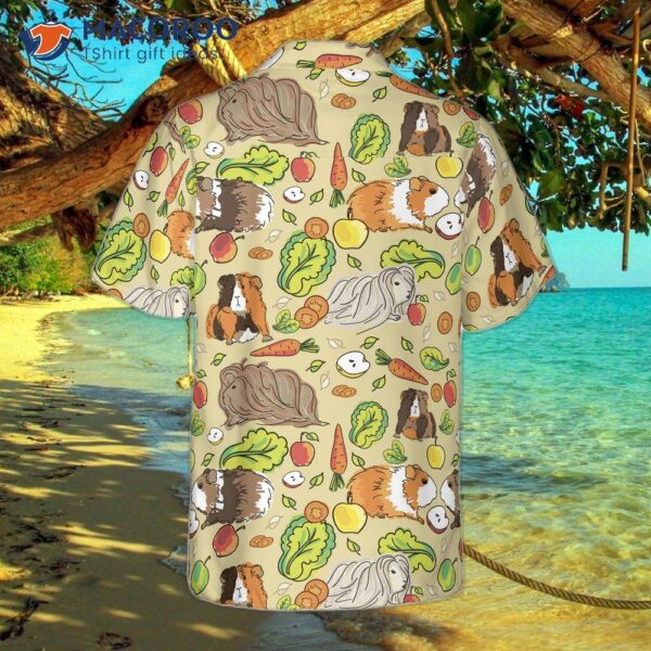 “cute Guinea Pig Hawaiian Shirt For “