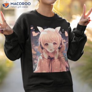 cute japan anime mask kitsune kawaii aesthetic shirt sweatshirt 2