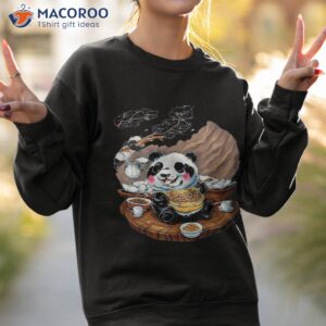 cute panda kawaii ra japanese food kaiju shirt sweatshirt 2