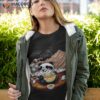 Cute Panda Kawaii Ra Japanese Food Kaiju Shirt