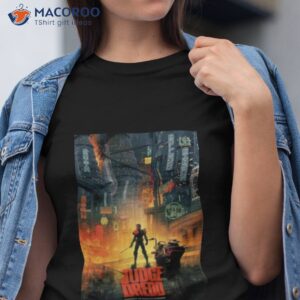 cyberpunk san diego comic con judge dredd shirt tshirt