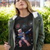 Dabbing Uncle Sam Fireworks 4th Of July Funny Dab Dance Shirt