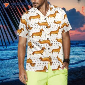 Dachshund Lover’s Shirt For ‘s Hawaiian