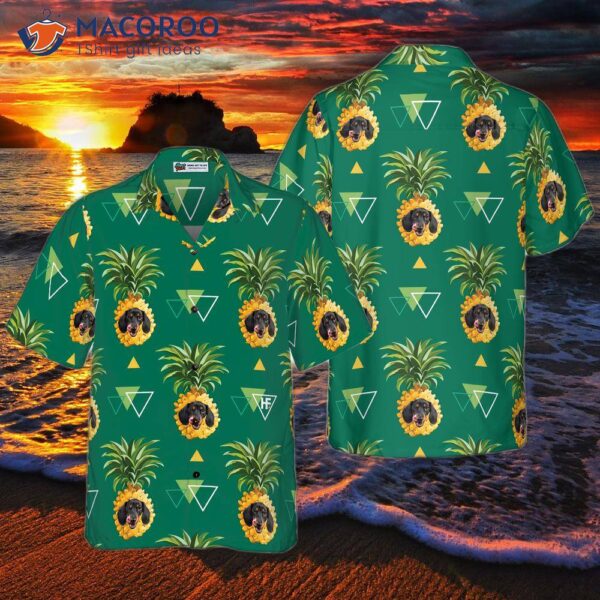 “dachshund Tropical Hawaiian Shirt”