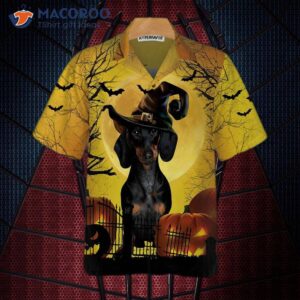 dachshunds are never too old for a halloween hawaiian shirt it s spooky shirt and 5