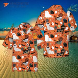 dachshunds on halloween hawaiian shirt spooky dachshund funny shirt for and 3