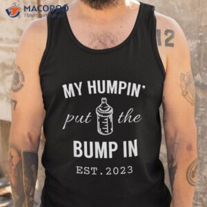 dad announcet gift new first time to be daddy 2023 shirt tank top