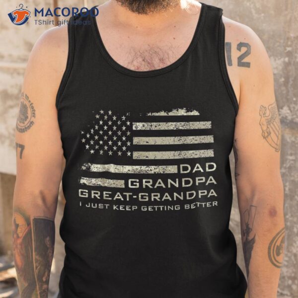 Dad Grandpa Great Fathers Day Last Minute Shirt