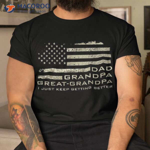 Dad Grandpa Great Fathers Day Last Minute Shirt