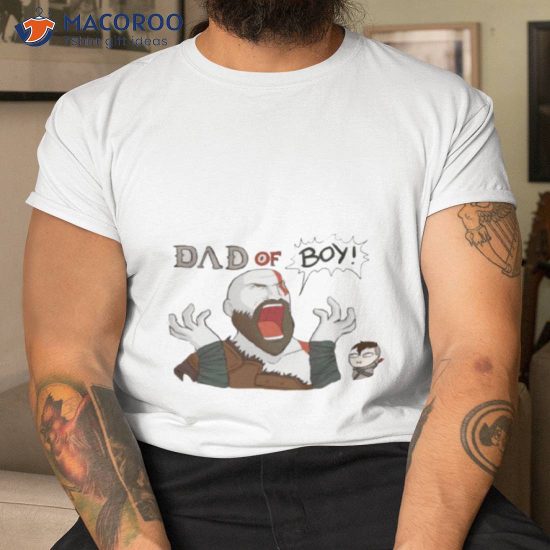 Dad Of Boy God Of War Shirt Dad Of Boy God Of War Shirt