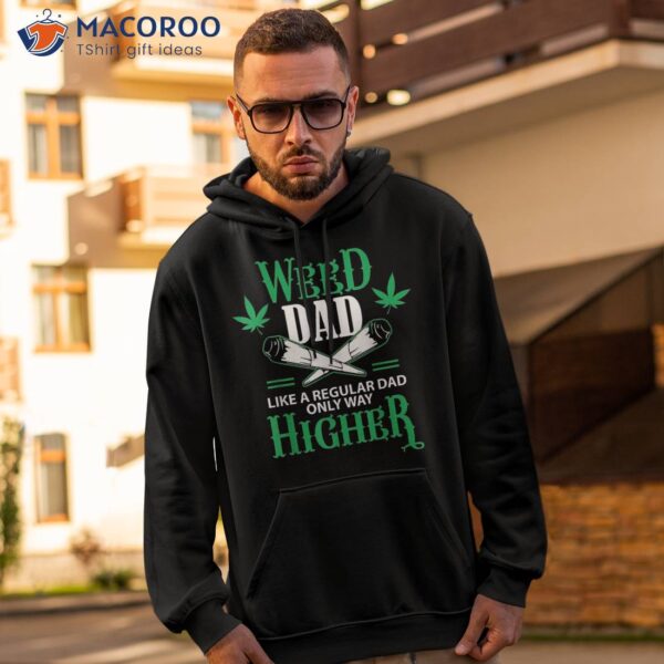 Dad Weed Marijuana Funny 420 Cannabis Thc Pumpkin Themed Shirt
