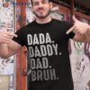 Dada Daddy Dad Bruh Fathers Day Vintage Funny Father Shirt